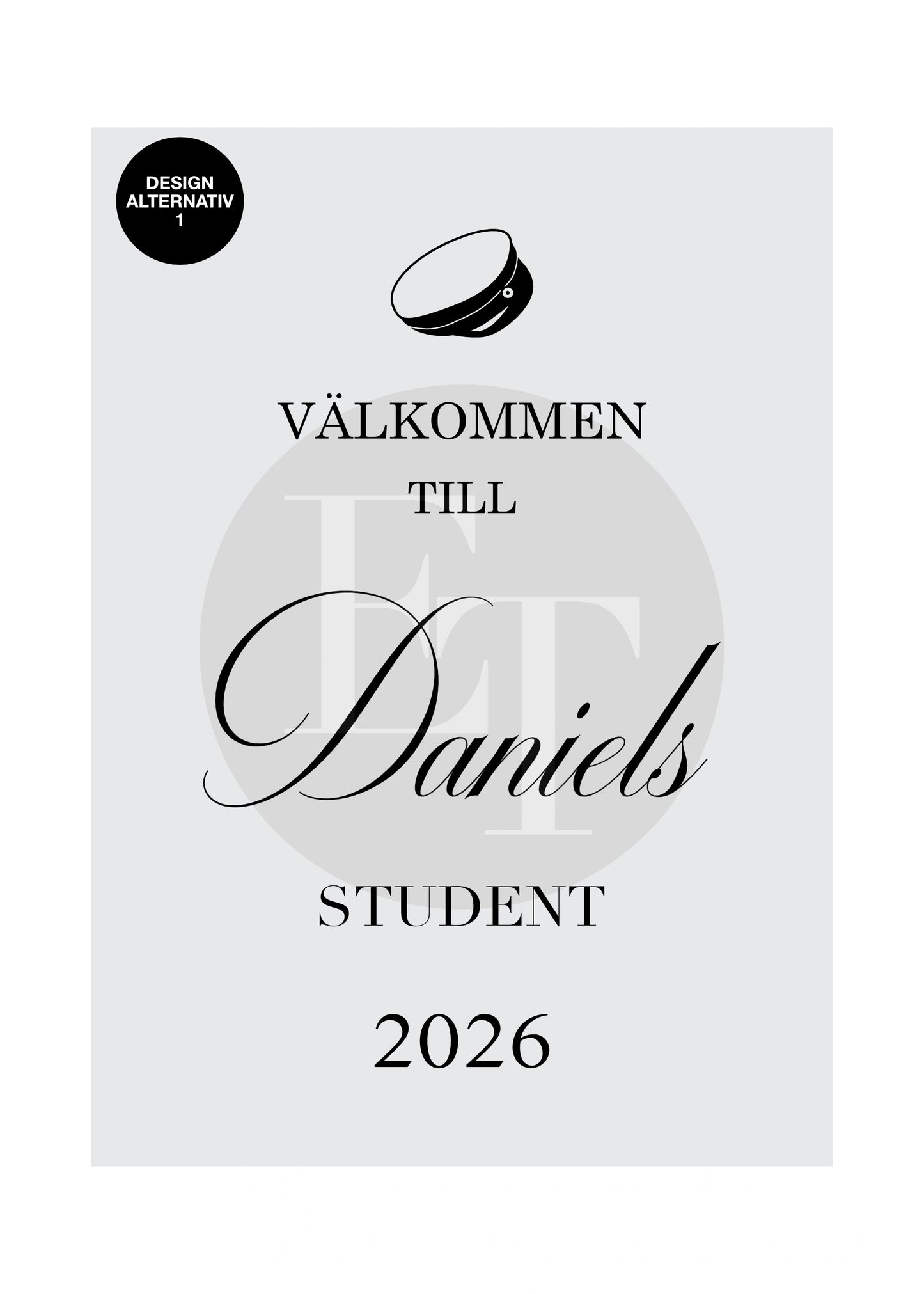 Välkomstskylt 5 | Student