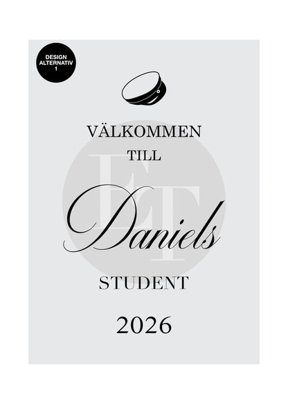 Välkomstskylt 5 | Student