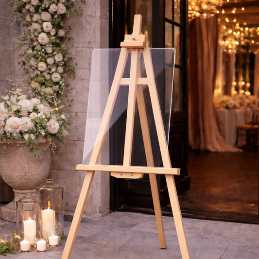 Genomskinlig Skiva till välkomstskylt