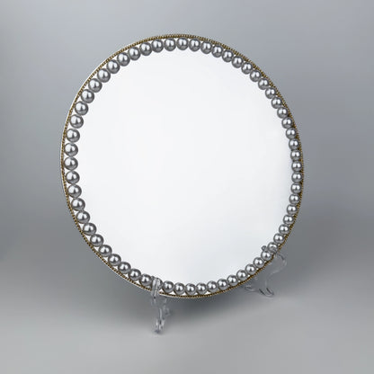 Ringbricka med strass | Monterad