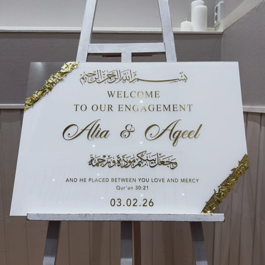 Välkomstskylt | Valfri Design